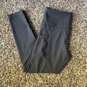 Zyia Gray Light n Tight leggings w/pockets